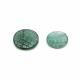 Emerald (Brazil Sakota Mines) 13x10.50mm and 15.50x12.50mm Carved Oval Cabochon