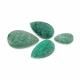 Emerald (Brazil Sakota Mines) 11.50x6.50mm to 18.50x11mm Carved Pears Cabochon