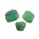 Emerald (Brazil Sakota Mines) 16x14mm to 22x17.50mm Flower Carving