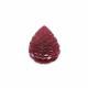 Pink Tourmaline 21x16.50mm Carved Pears Cabochon