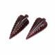 Pink Tourmaline 20x9mm To 21x8.50mm Carved Leaf