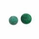 Emerald (Brazil Sakota Mines) 12mm and 14.50mm Carved Round Cabochon