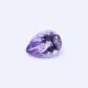 Amethyst (Brazilian) 15x11mm Pears Checkerboard (Chess Cutting) (Light Color)