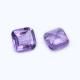 Amethyst (Brazilian) 6mm and 7mm Antique Cushion Checkerboard (Chess Cutting) (Medium Color)