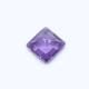 Amethyst (Brazilian) 10mm Square Checkerboard (Chess Cutting) (Medium Color)