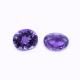 Amethyst (African) 12x10mm Oval Checkerboard (Slight Inclusions)