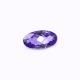 Amethyst (African) 15x8mm Oval Checkerboard (Slight Inclusions)