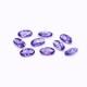 Amethyst (African) 15x8mm Oval Checkerboard (Slight Inclusions)