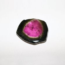 Watermelon Tourmaline Slice