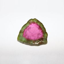 Watermelon Tourmaline Slice