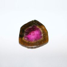 Watermelon Tourmaline Slice