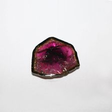 Watermelon Tourmaline Slice