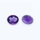 Amethyst (Brazilian) 9x7mm Oval Faceted Cab (Checker Cut) (Good Color)