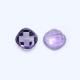 Amethyst (Brazilian) 8mm Cushion Faceted Cab (Checker Cut) (Light Color)