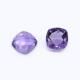 Amethyst (Brazilian) 10mm Cushion Faceted Cab (Checker Cut) (Good Color)