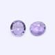 Amethyst (Brazilian) 6mm to 10mm Round Faceted Cab (Rose Cut) (Light Color)