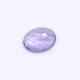 Amethyst (Brazilian) 10x8mm Oval Faceted Cab (Rose Cut) (Light Color)