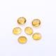 Citrine Oval Faceted Cab (Rose Cut) (Good Color)