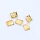 Citrine Baguette Faceted Cab (Checker Cut) (Medium Color)