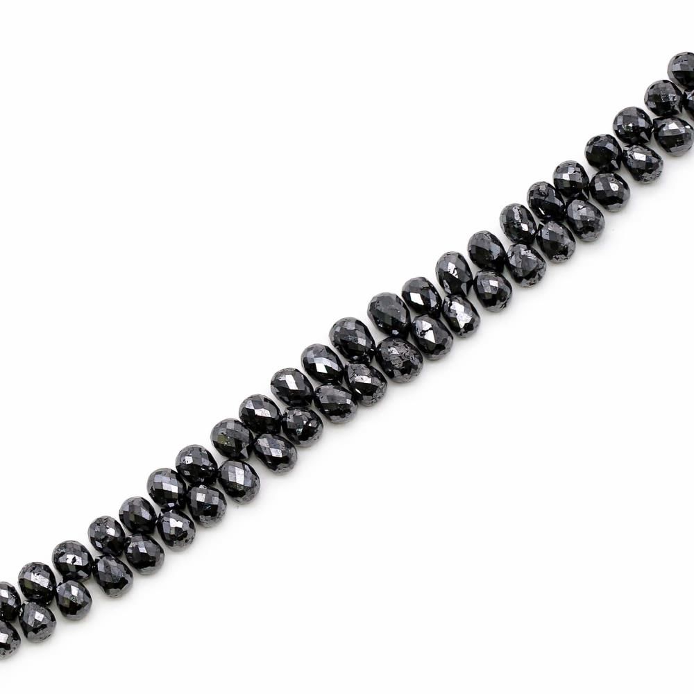 Bar Necklace - Black Diamond – Andrea Montgomery Designs