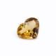 Citrine 22.50x18.70mm Heart Shape Faceted (Medium Color)