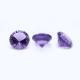 Amethyst (Brazilian) 7mm and 10mm Round Concave Cut (Good Color)