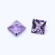 Amethyst (Brazilian) 7mm Square Princess Cut (Medium Color)