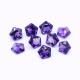 Amethyst (African) 5mm and 8mm Pentagon Faceted (Medium Color)
