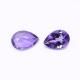 Amethyst (African) 11x7mm Pears Faceted (Light Color)