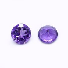 Amethyst (African) 5.50mm Round Faceted (Light Color)