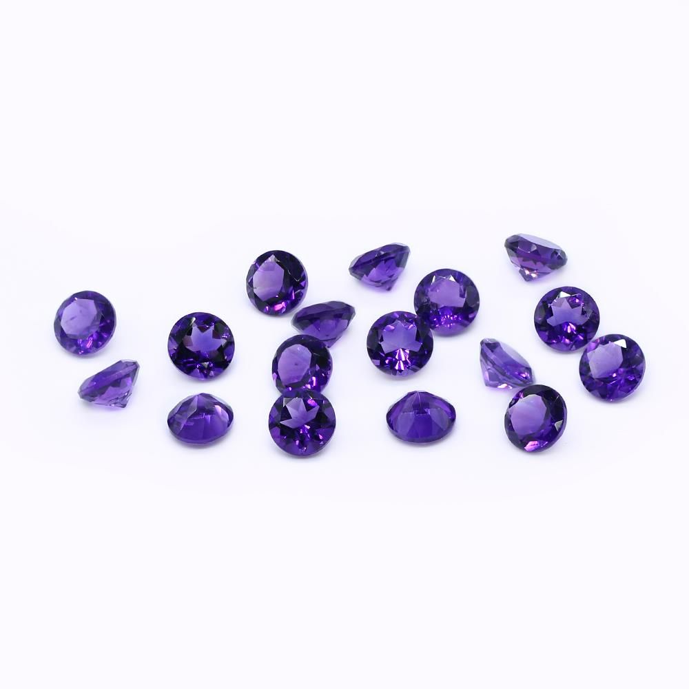Amethyst (African) 5.50mm Round Faceted (Good Color)
