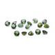 Green Tourmaline 4mm to 7mm Round Faceted (Clean)
