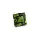 Green Tourmaline 5mm Square Faceted (Slight Inclusion)