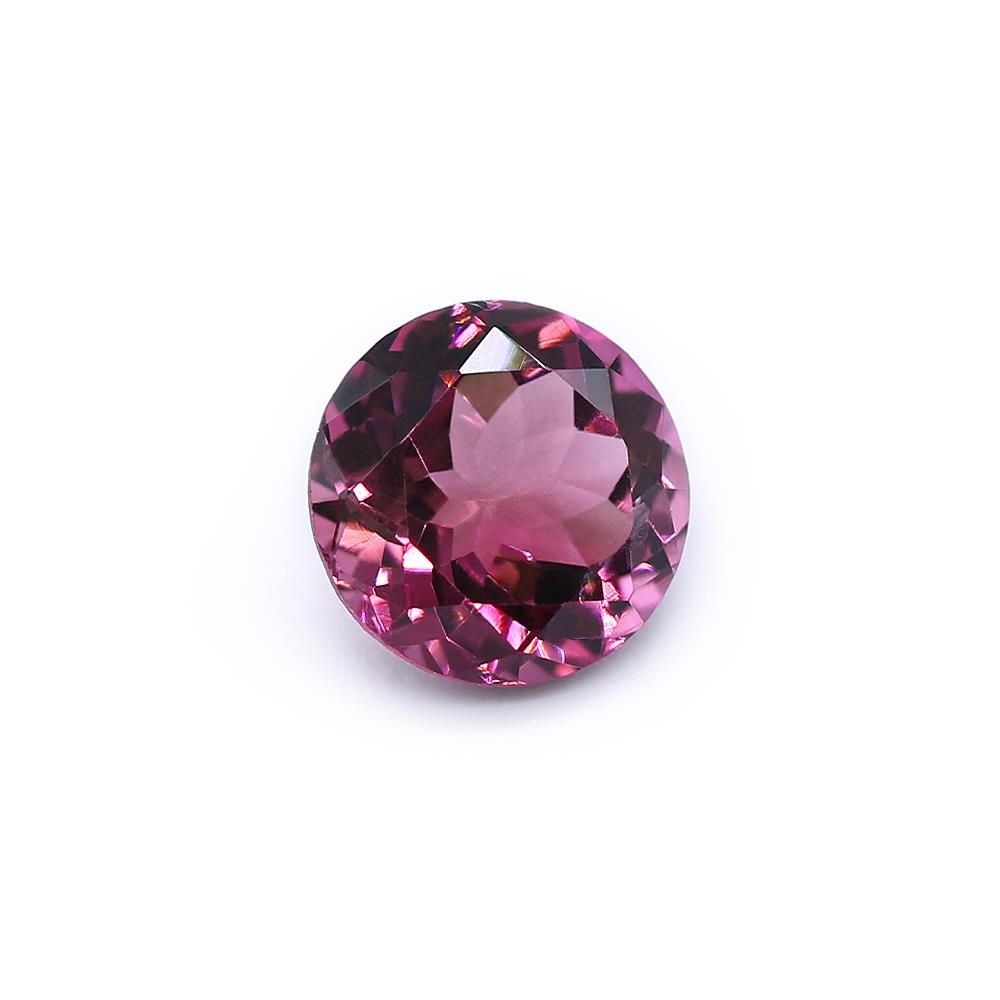 6mm Pink Rose Faceted CZ Gemstones. Dusty Pink Gem. Mauve