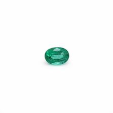 Emerald (Zambian) 7x5mm Oval Faceted (Good Color with Some Inclusions)