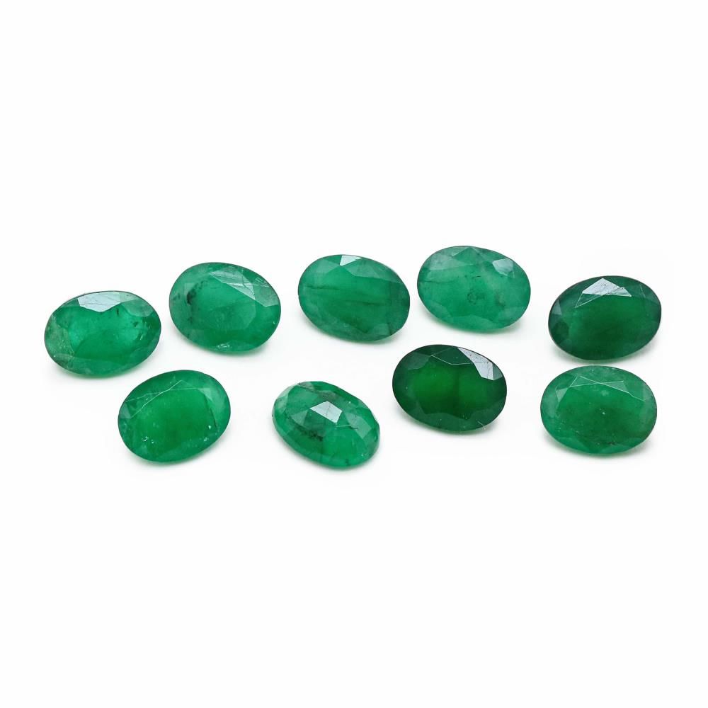 Emerald (Brazil Sakota Mines) 8x6mm Oval Faceted