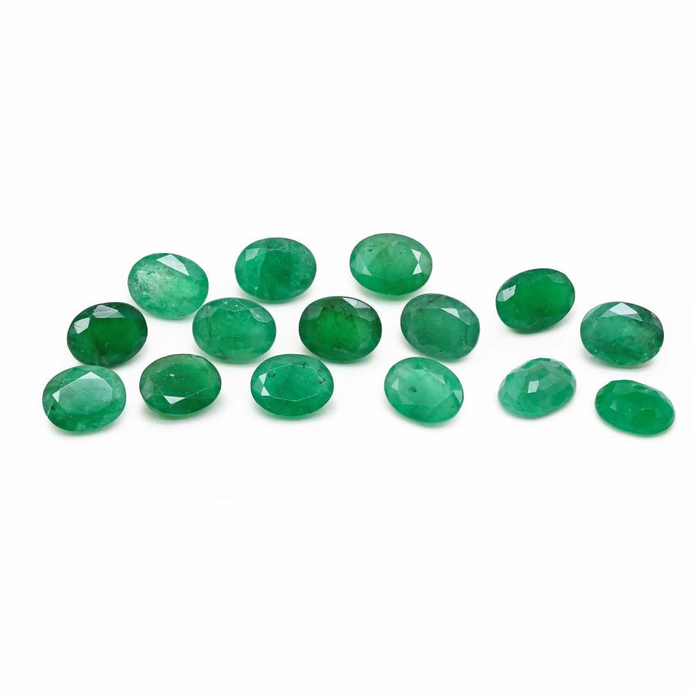 Emerald (Brazil Sakota Mines) 9x7mm and 10x8mm Oval Faceted