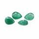 Emerald (Brazil Sakota Mines) 7.50x6.50mm To 9x7mm Pears Faceted