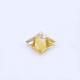 Citrine Square Princess Cut (Medium Color)