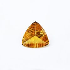 Citrine Trillion Bufftop (Good Color)