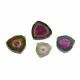 Watermelon Tourmaline 12x11mm To 15.50x14.50mm Slices