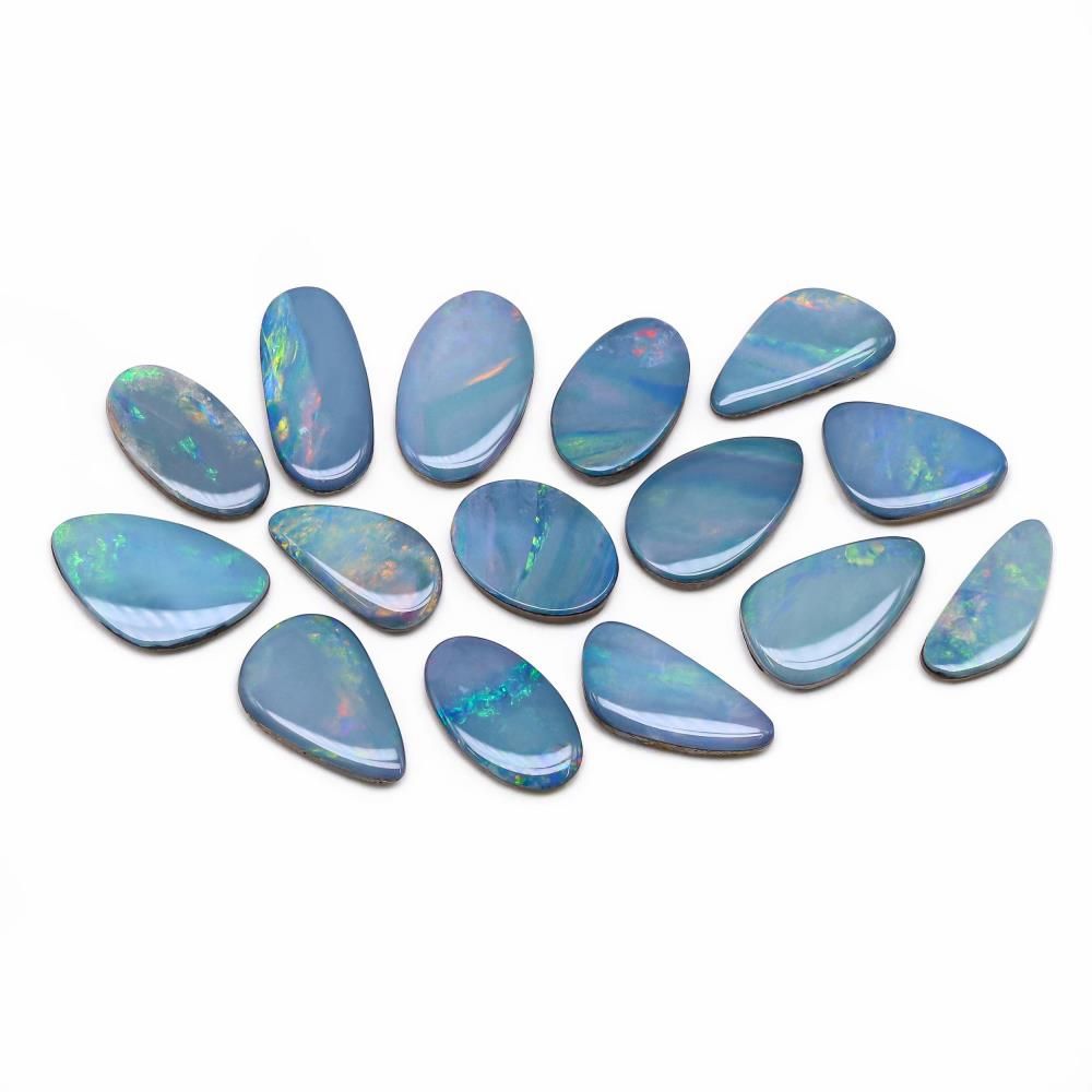 Natural Australian Opal Plain Slices at Wholesale Price My Earth