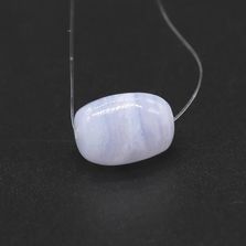 Blue Lace Agate Smooth Tumbled