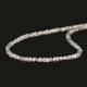 White Diamond 3.50mm Raw Uncut Nugget Beads (18 Inch)