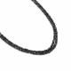 Black Diamond 2mm to 4mm Raw Uncut Nugget Beads (17 Inch)