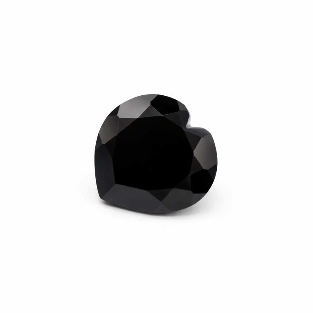 Perle Facettée En Spinelle Noire 6mm - Pour Création De Bijoux Et DIY