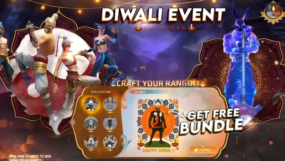 FF Diwali Rewards 2025 Rangoli