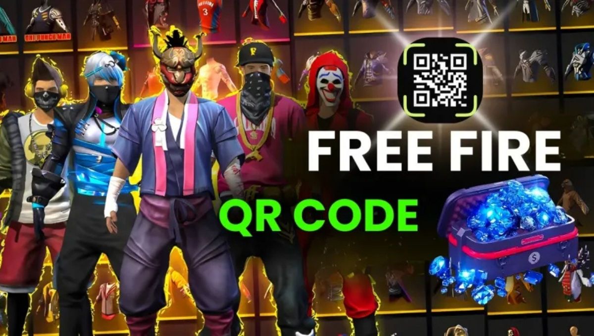 Free Fire Diamond QR Code
