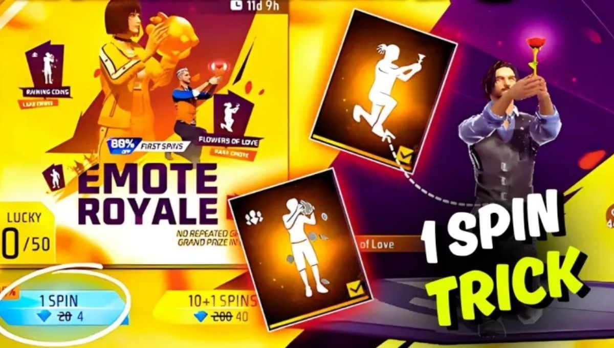 Free Fire Emote Royale Event