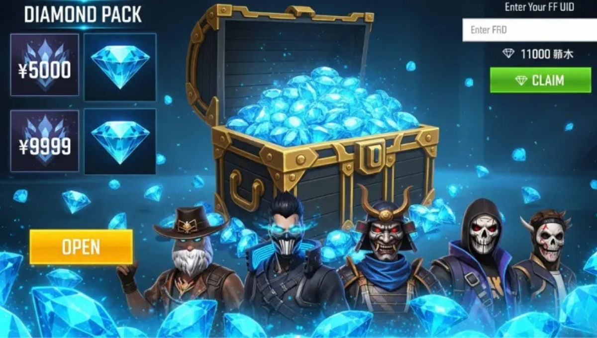 Free Fire Selected Diamond 10000 Event